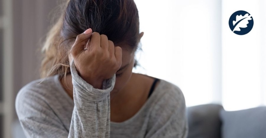 person grieving