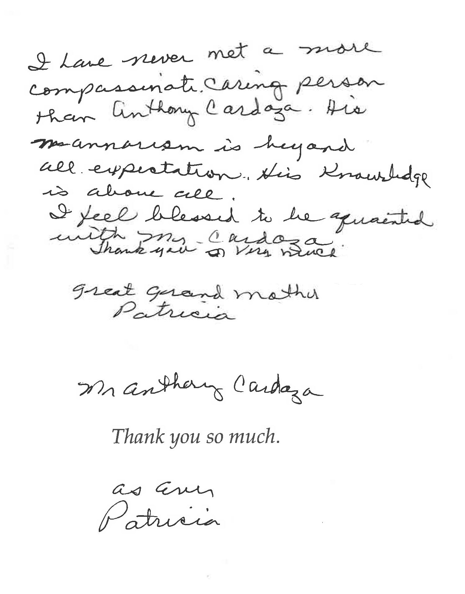 Stewart Grandma Handwritten Thank You 2)